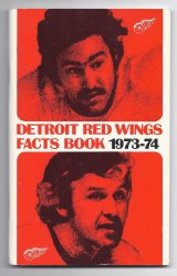 1973-74 Detroit Redwings Media Guide