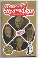 1976-77 Detroit Redwings Media Guide
