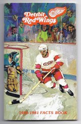 1980-81 Detroit Redwings Media Guide