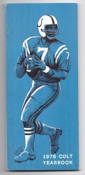 1976 Baltimore Colts Media Guide