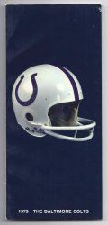 1979 Baltimore Colts Media Guide