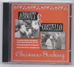 abbott and costello christmas Stocking Music CD