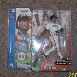 Mcfarlane MLB series 2 Barry Bonds White Jersey Chase Figure MINT
