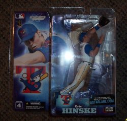 Mcfarlane MLB series 4 Eric Hinske White Uniform Chase Figure MINT