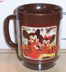 Vintage 1981 Walt Disney World Coffee Cup mug Rare OOP