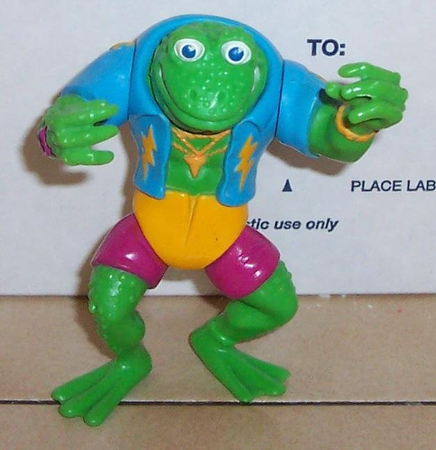 Image 0 of 1989 Playmates Toys TMNT Genghis Frog Figure Teenage Mutant Ninja Turtles