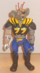 1993 Galoob Biker Mice From Mars Touchdown Modo Sports Bro's Action Figure