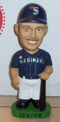 Ichiro Bobblehead Seattle Mariners MLB baseball