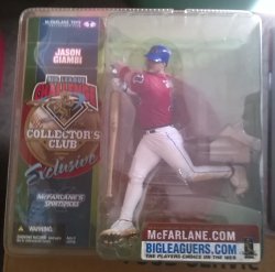 MCFARLANE MLB Big League Challenge Jason Giambi Figure Baseball Collectors Club