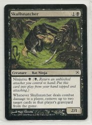MTG Magic The Gathering Betrayers of Kamigawa Skullsnatcher Card Common