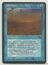 MTG Magic The Gathering Fallen Empires Tidal Flats Card Common