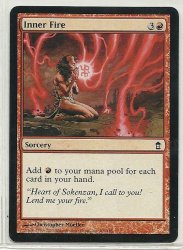 MTG Magic The Gathering Saviors of Kamigawa Inner Fire Card Common