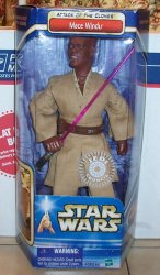 2002 Star Wars AOTC attack of the clones Mace Windu TRU Exclusive action figure