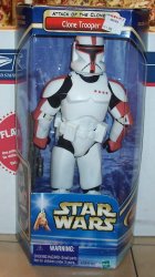 2002 Star Wars AOTC attack of the clones RED Clone Trooper KB Exclusive figure