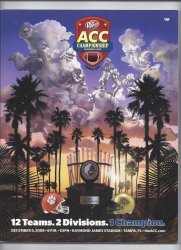 2009 ACC Championship Game Program Clemson Georgia Tech