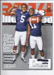 2013 Sports Illustrated Magazine Auburn BCS title Game 12 30 13