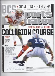 2013 Sports Illustrated Magazine Florida State Vs Auburn 12 16 13