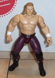 1998 Jakks Pacifics WWE Superstar Series 6 Triple H Hunter Hearst Figure WWF