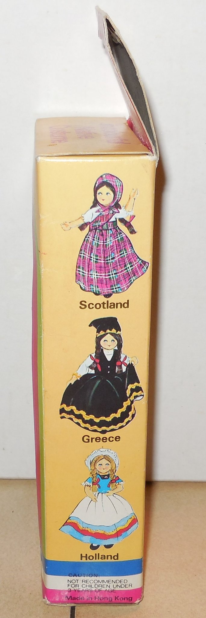 Image 3 of Vintage Nationality Dolls Ireland Doll In Box W Sleepy Eyes Moveable