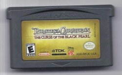 Nintendo Gameboy Advance Disney Pirates of the Caribbean Curse of the Black Pear