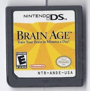 Image 0 of Nintendo DS Brain Age Train Your Brain In Minutes A Day Game Cart