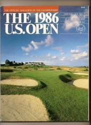 1986 PGA US Open Golf Program Raymond Floyd Winner