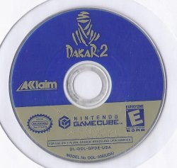Nintendo GameCube Game Dakar 2 Rare And HTF