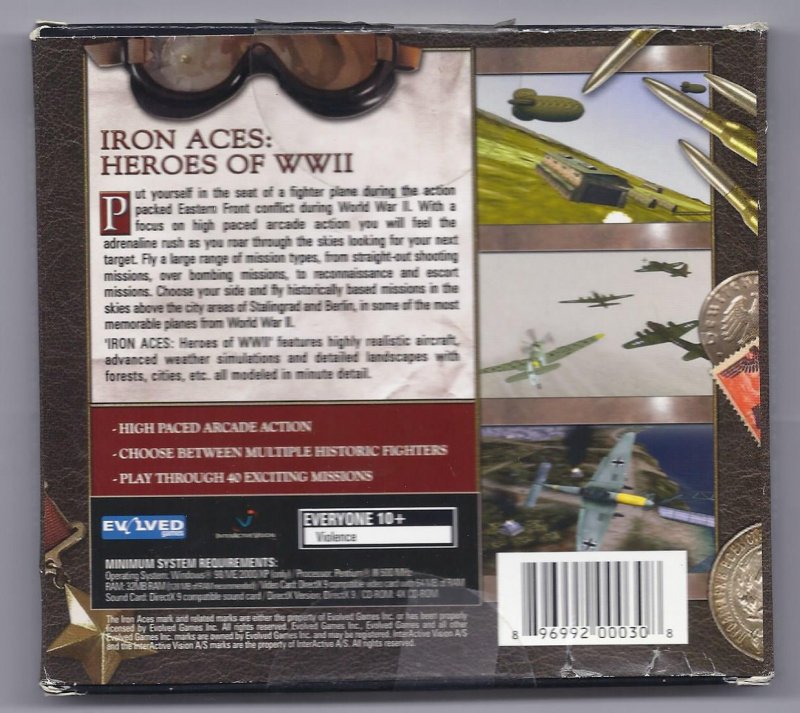 Image 1 of Iron Aces Heroes of WWII PC Game Evolved Games