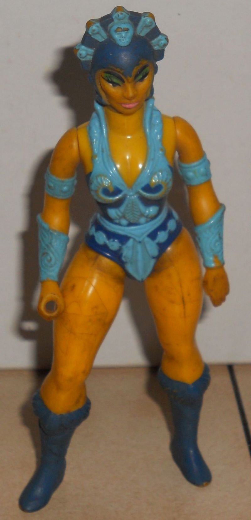 Image 0 of HE MAN Evil Lyn Figure MOTU RARE HTF Vintage 80's Mattel