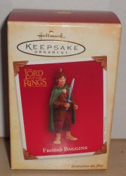 2004 Hallmark Keepsake Ornament Lorid Of the Rings Frodo Baggins MIB