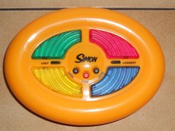 2002 Hasbro Travel Simon Handheld Video Game