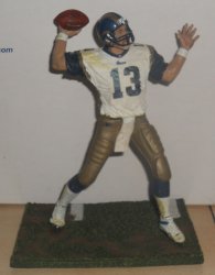 McFarlane Toys NFL Sports Picks Series 1 Action Figure Kurt Warner Saints