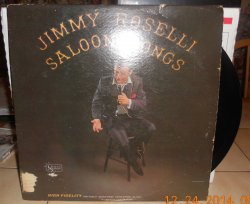 Jimmy Roselli Saloon Songs UAL 3451 LP Record United Artists