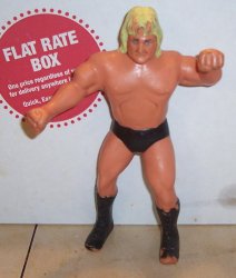 WWF LJN Greg The Hammer Valentine WRESTLING FIGURE WWE WCW AWA NWA