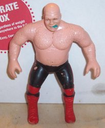 WWF LJN George Animal Steele WRESTLING FIGURE WWE WCW AWA NWA