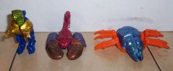 1998 Mcdonalds Beast Wars Set of 3 Transformers
