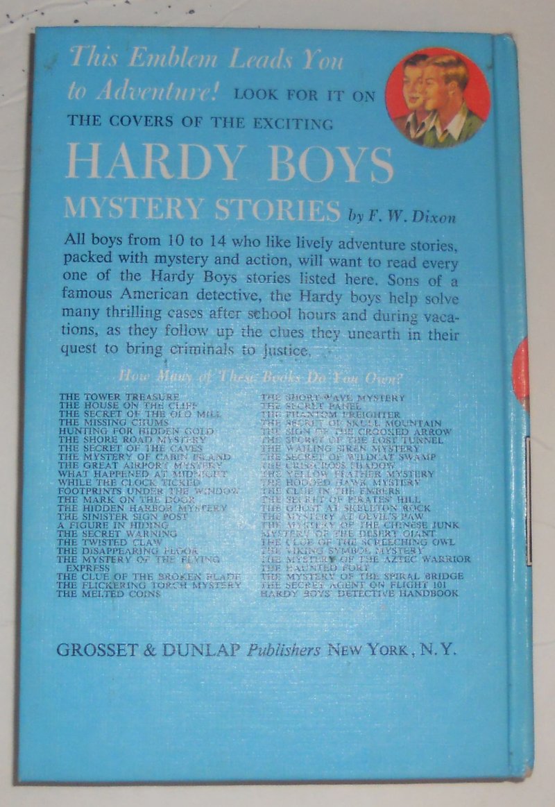 Image 1 of Hardy Boys #40 Mystery of the Desert Giant By Franklin Dixon 1961