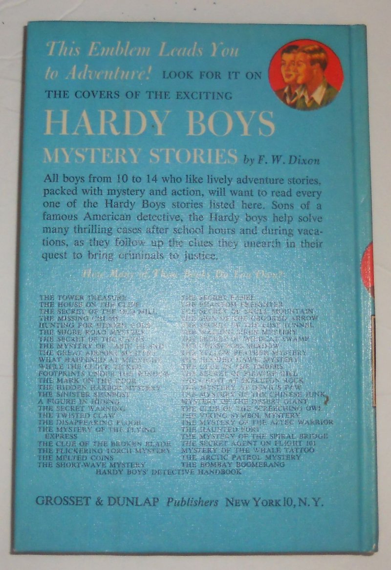 Image 1 of Hardy Boys #17 The Secret Warning By Franklin Dixon 1966