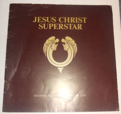 Jesus Christ Superstar Broadway Show Tour Program Rare