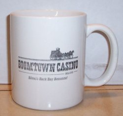 Vintage Boomtown Casino Mug Rare Biloxi Katrina