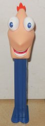 PEZ dispenser #19 Disney phineas and ferb #2