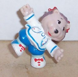 Get Along Gang PORTIA PORCUPINE PVC figure Vintage 80's