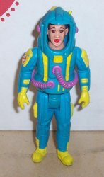 1986 Kenner THE REAL GHOSTBUSTERS Screaming Heroes Ray Stantz Action FIGURE