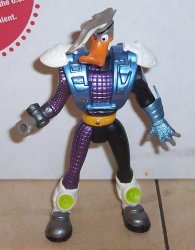 1997 Mattel Mighty Ducks Duke L'Orange action figure