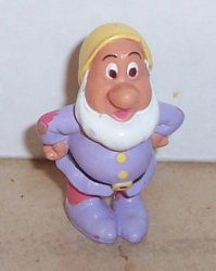 Disney SNOW WHITE Dwarf pvc Figure #3
