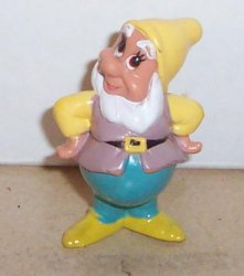 Disney SNOW WHITE Dwarf pvc Figure #4
