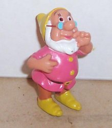 Disney SNOW WHITE Dwarf pvc Figure #5