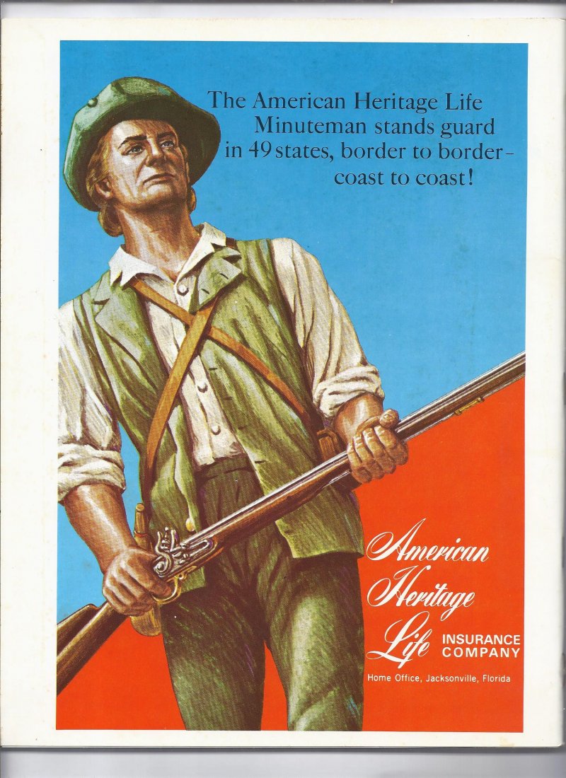 Image 1 of 1975 Gator Bowl Game Program Maryland Florida