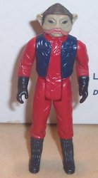1983 Kenner ROTJ Return Of The Jedi Nien Nunb action figure