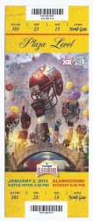 2015 Alamo Bowl Game Full Unused Ticket Kansas State UCLA